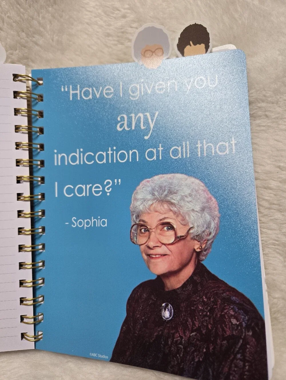 The Golden Girls Spiral Journal Notebook 96 Pages NEW